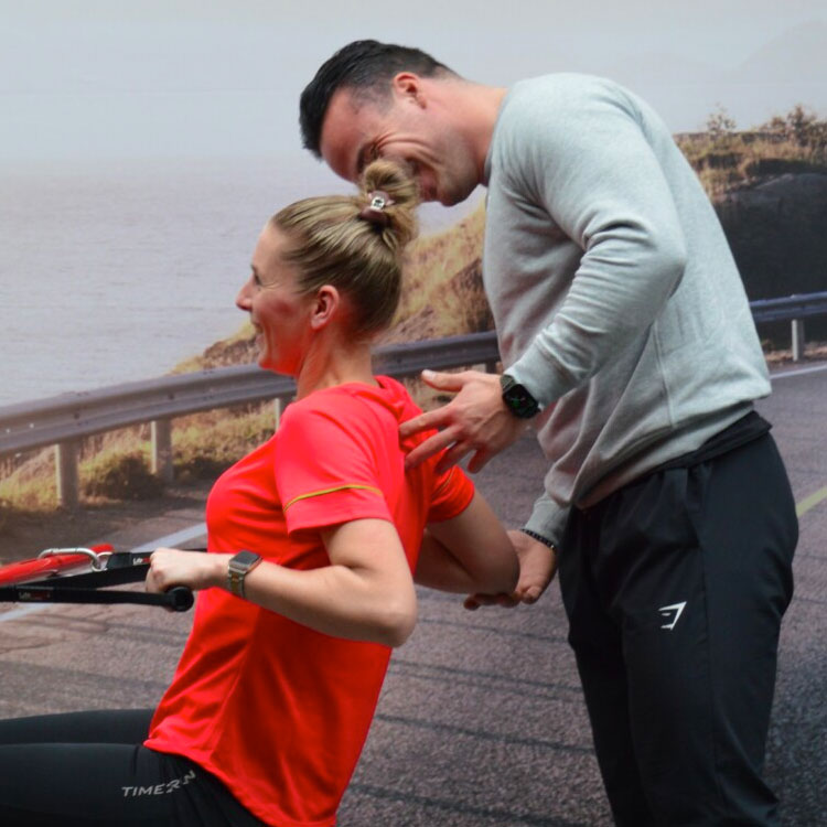 Rugspieren trainen