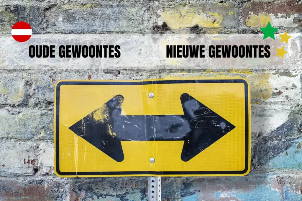 Slechte gewoontes omzetten naar goede gewoonten