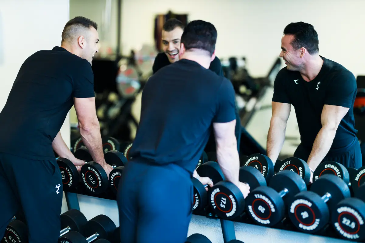 Dumbbell oefeningen duo