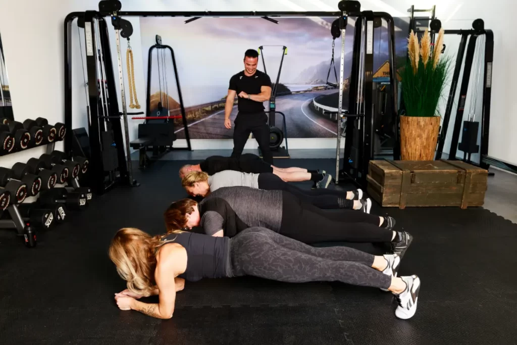 Small Group Training Planking