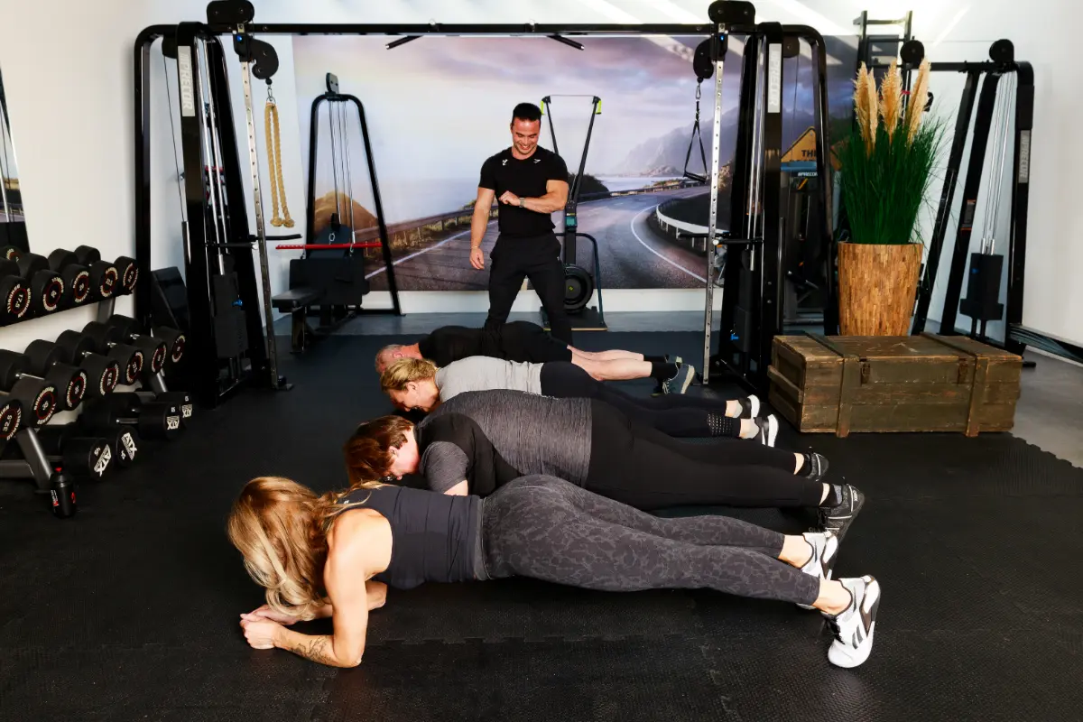 Small Group Training Planking