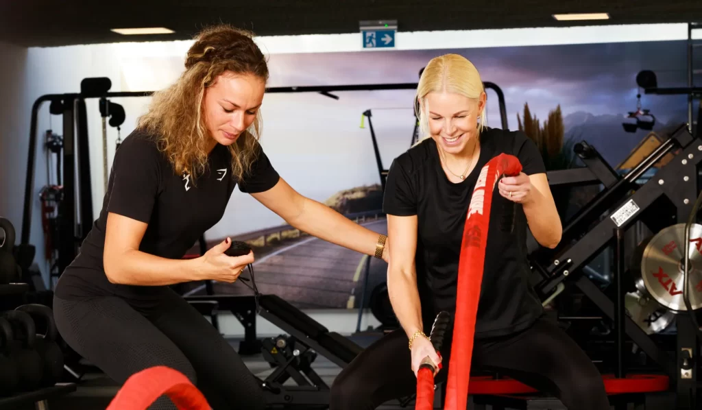 Personal Training Battle Rope uitgeknipt