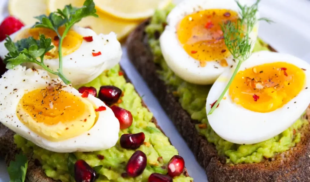 Eieren met avocado