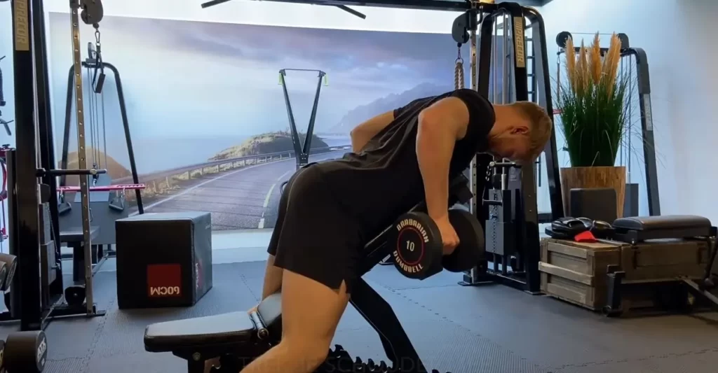 Chest Supported Rear Delt Row